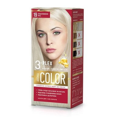 Aroma Color Боя за коса 19 Платинено рус