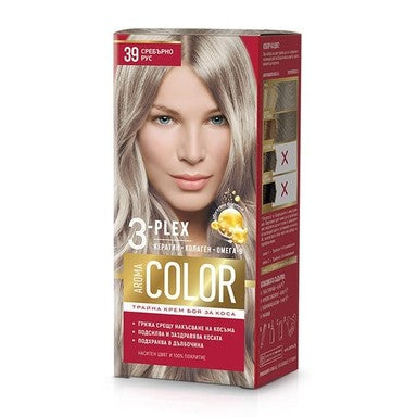 Aroma Color Боя за коса 39 Сребърно рус