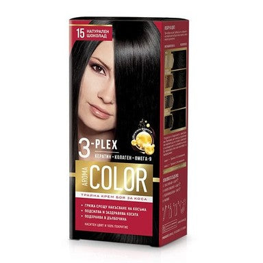 Aroma Color Боя за коса 15 Натурален шоколад