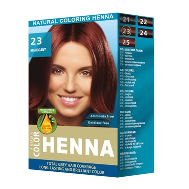 Aroma Color Къна за коса 23 Махагон