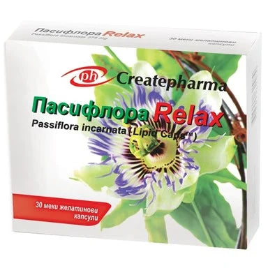 Пасифлора Релакс х30 капсули Createpharma