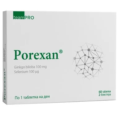 Porexan за памет и концентрация х60 таблетки TeamPro