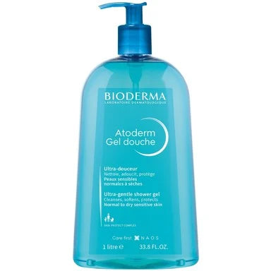 Bioderma Atoderm Успокояващ душ гел за нормална и суха кожа 1 л