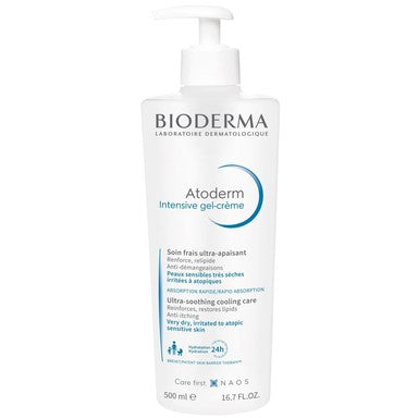 Bioderma Atoderm Интензивен гел-крем за много суха, раздразнена и атопична кожа х500 мл