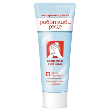 Lavena Глицеринов крем за работливи ръце лека формула x75 мл
