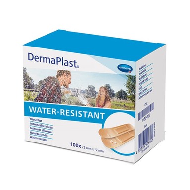 Hartmann DermaPlast Universal Водоустойчиви пластири 25/72 мм х100 бр