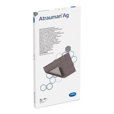 Hartmann Atrauman Ag Мазева превръзка със сребро размер 10/20 см х3 броя