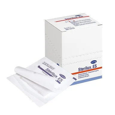 Hartmann Sterilux ES Нестерилни компреси 8 дипли размер 10/10 см 2х25 броя