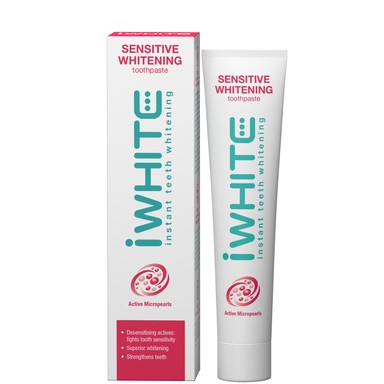iWhite Instant Sensitive Whitening Избелваща паста за чувствителни зъби x75 мл
