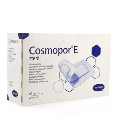Hartmann Cosmopor E Самофиксираща се постоперативна превръзка размер 10/6 см х25 броя
