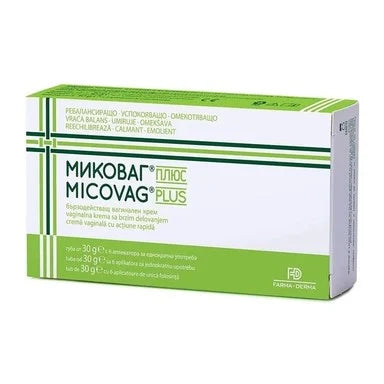 Миковаг Плюс Крем при гъбични инфекции х30 г Naturpharma