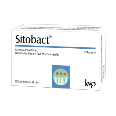 Sitobact за чревното здраве x15 капсули Koehler Pharma