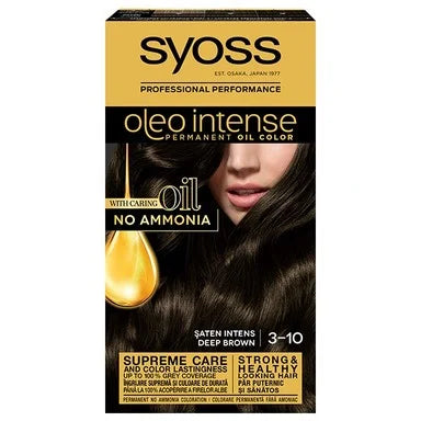 Syoss Oleo Intense Боя за коса без амоняк 3-10 дълбоко кафяв