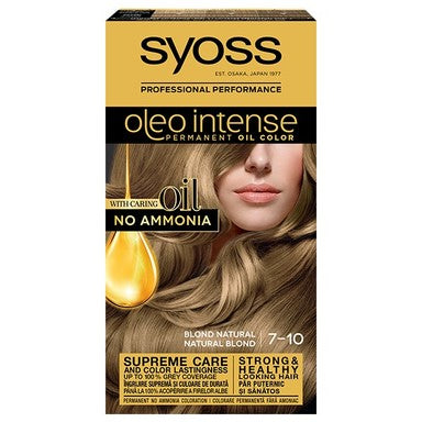 Syoss Oleo Intense Боя за коса без амоняк 7-10 естествено рус