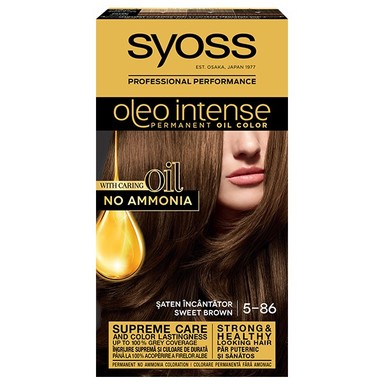 Syoss Oleo Intense Боя за коса без амоняк 5-86 сладко кафяв