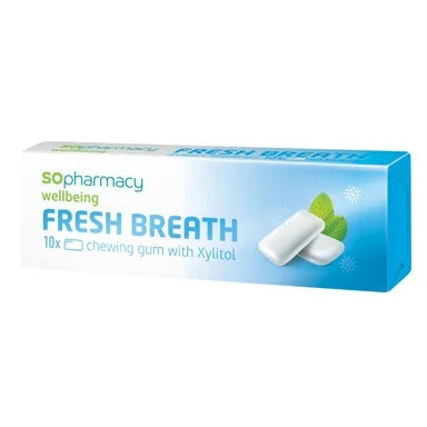 SOpharmacy Fresh Breath Дъвки без захар х10 броя
