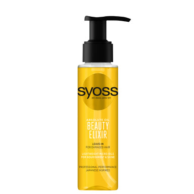 Syoss Beauty Elixir Масло за суха и увредена коса х100 мл