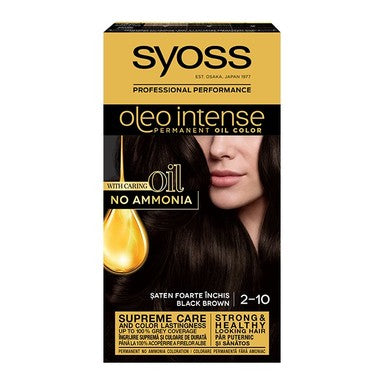 Syoss Oleo Intense Боя за коса без амоняк 2-10 черно-кафяв
