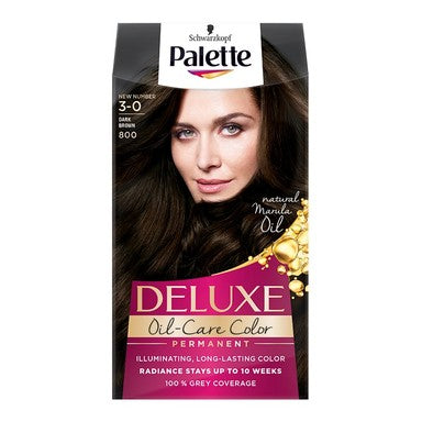 Palette Delux Боя за коса 3-0 тъмнокафяв