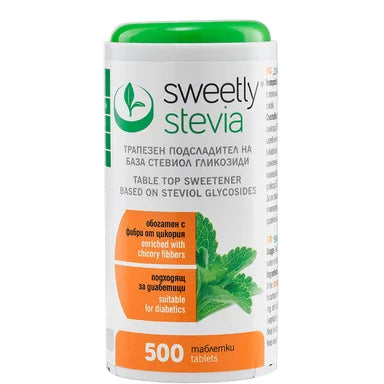 Стевия Подсладител х500 таблетки Sweetly
