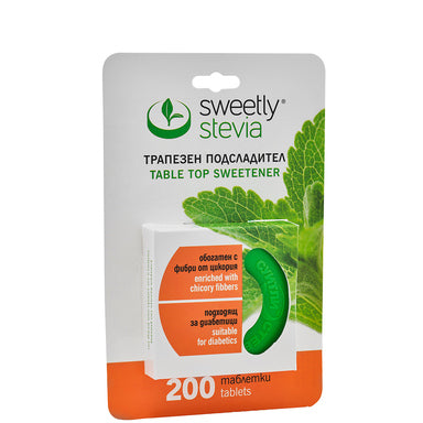 Стевия Подсладител х200 таблетки Sweetly
