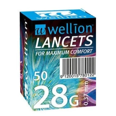 Wellion Lancets Ланцети за кръвна захар 0.37 мм х50 бр