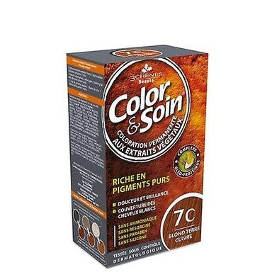 3Chenes Color and Soin Боя за коса 7C теракотено рус цвят