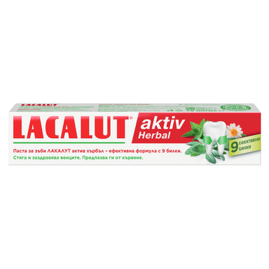 Lacalut Aktiv Herbal Паста за зъби x75 мл