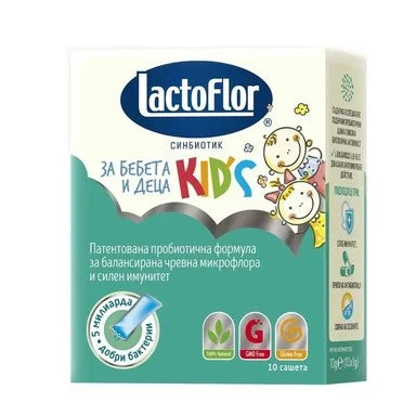 LactoFlor Kids Синбиотик за бебета и деца х10 сашета