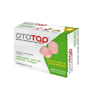 Силиконови тапи за уши x6 броя Ototap