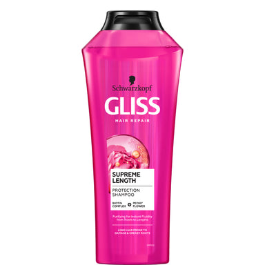 Gliss Supreme Length Шампоан за дълга коса с мазни корени х400 мл