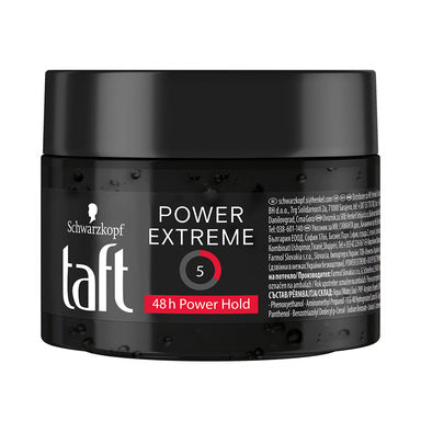 Taft Power Extreme Гел за коса за силна фиксация ниво 5 х250 мл