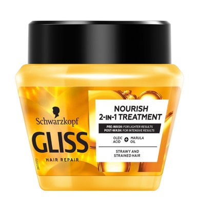 Gliss Подхранваща маска за коса с масла х300 мл