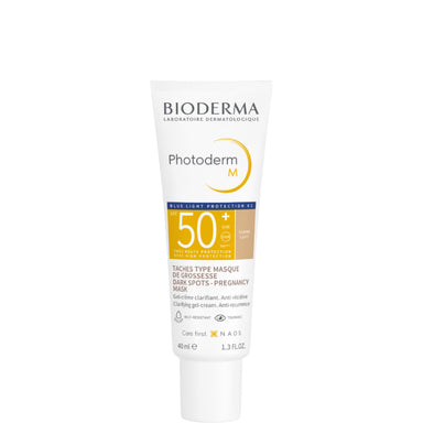 Bioderma Photoderm M Гел-крем за лице за чувствителна комбинирана и мазна кожа SPF50+ светъл цвят х40 мл
