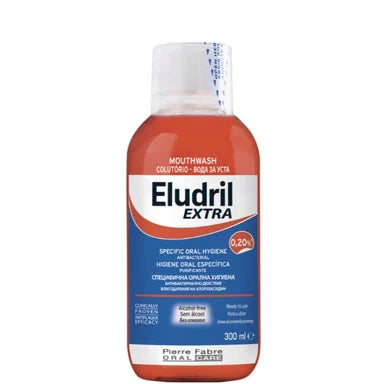 Eludril Extra Антибактериална вода за уста 0.2% х300 мл