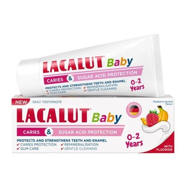 Lacalut Детска паста за зъби 0-2 години х55 мл