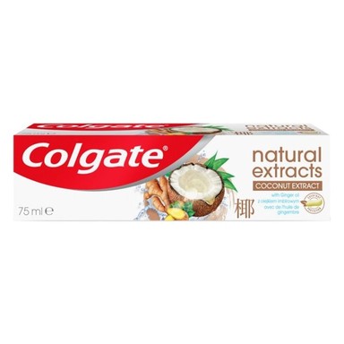 Colgate Naturals Паста за зъби с кокос и джинджифил х75 мл