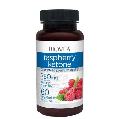Малинови кетони 750 мг х60 капсули Biovea