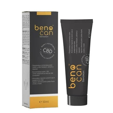 Benocan CBD Крем за суха и раздразнена кожа х50 мл Naturpharma