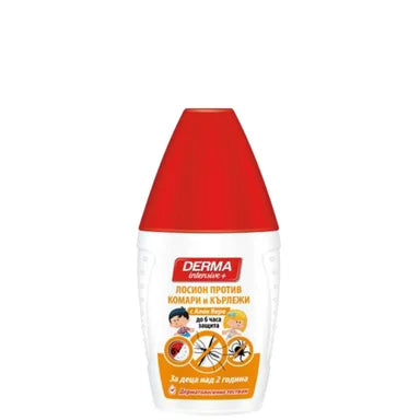 Derma Intensive+ Лосион против комари и кърлежи с алое вера за деца х50 мл