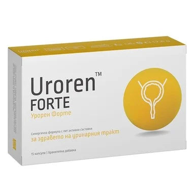 Uroren Forte за пикочните пътища х15 капсули Naturpharma