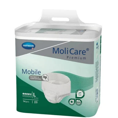 Hartmann Molicare Mobile Памперси-гащи за възрастни еднократни размер L х14 броя