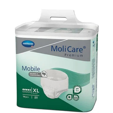 Hartmann Molicare Mobile Eднократни памперси-гащи за възрастни размер XL х14 броя