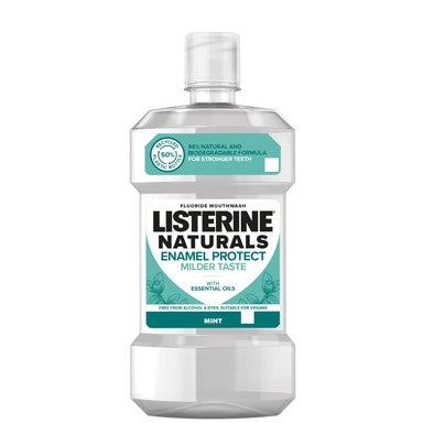 Listerine Naturals Enamel Protect Вода за уста х500 мл