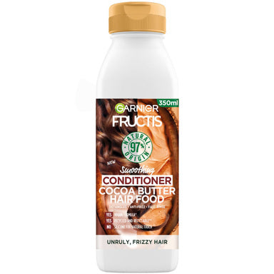Garnier Fructis Cocoa Butter Hair Food Изглаждащ балсам за непокорна коса x350 мл
