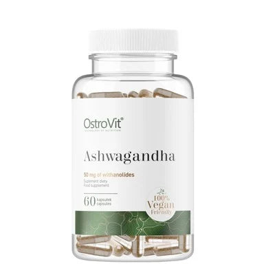 Ашваганда 700 мг за успокоение и здравословен сън х60 капсули Ostrovit