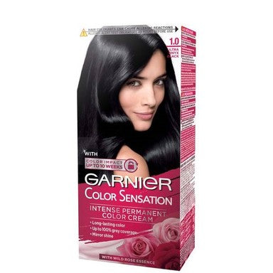 Garnier Color Sensation Боя за коса 1.0 ултра оникс черно