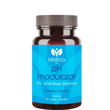 pH Modulator 560 мг за нормални нива на киселинността в тялото х60 капсули Biotica