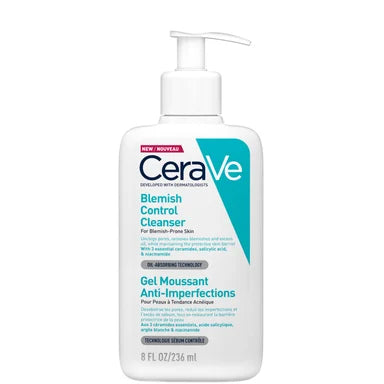 CeraVe Blemish Control Почистваща гел-пяна за склонна към пигментни петна кожа против несъвършенства х236 мл
