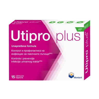 Utipro Plus AF при уроинфекции х15 капсули Montavit